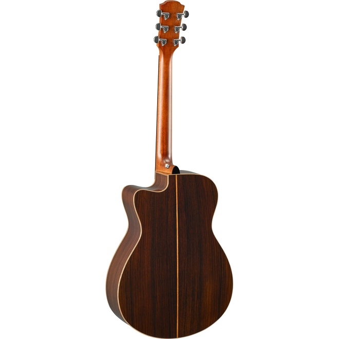 Yamaha AC3R ARE Folk Cutaway Acoustic-Electric Guitar, Solid Sitka Spruce/Solid Rosewood, Vintage Natural, w/Hard Bag