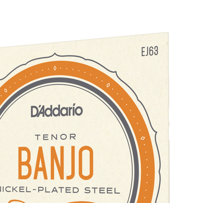D'Addario Nickel Wound Tenor Banjo Strings, 4 String, 9-30
