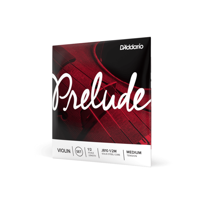 D'Addario Prelude Violin Strings, 1/2 Medium