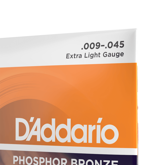 D'Addario Phosphor Bronze 12 String, 9-45 Extra Light