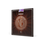 D'Addario NB1152 Nickel Bronze Acoustic Guitar Strings, 11-52 Light