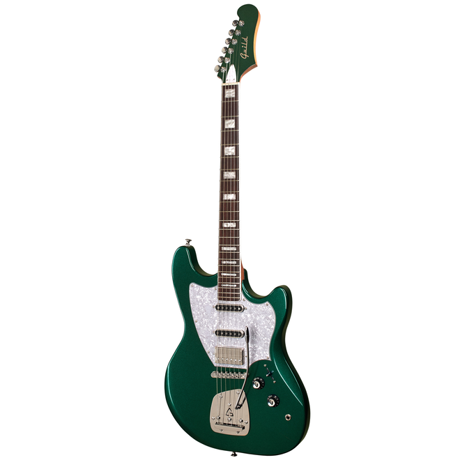 Guild Surfliner Deluxe Solidbody Electric Guitar, Evergreen Metallic