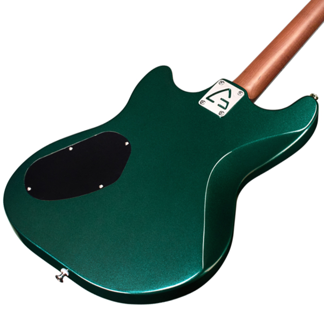 Guild Surfliner Deluxe Solidbody Electric Guitar, Evergreen Metallic