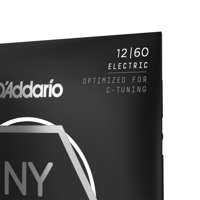 D'Addario NYXL Nickel Wound Electric Guitar Strings, 12-60 Extra Heavy