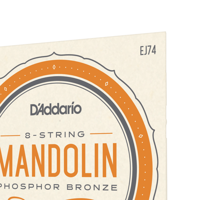 D'Addario EJ74 Phospher Bronze Mandolin Strings, 11-48 Medium