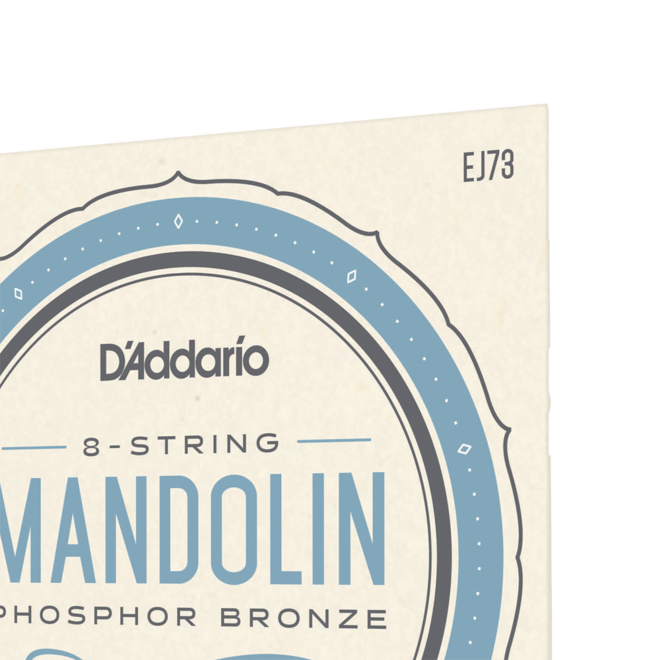 D'Addario EJ73 Phospher Bronze Mandolin Strings, 10-38 Light