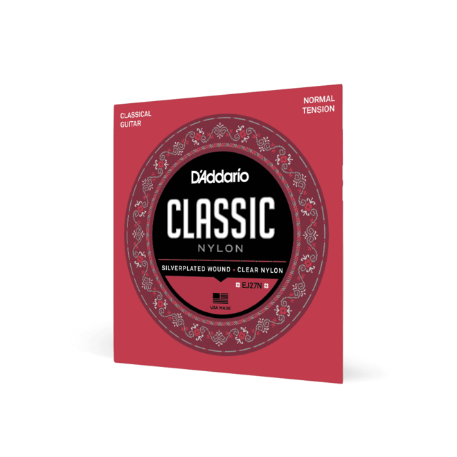 D'Addario EJ27N Nylon Student Classical Strings, Normal Tension