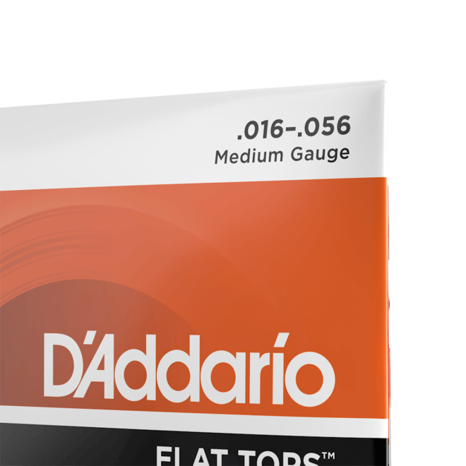 D'Addario EJ42 Phosphor Bronze Resophonic Strings, 16-56 Medium