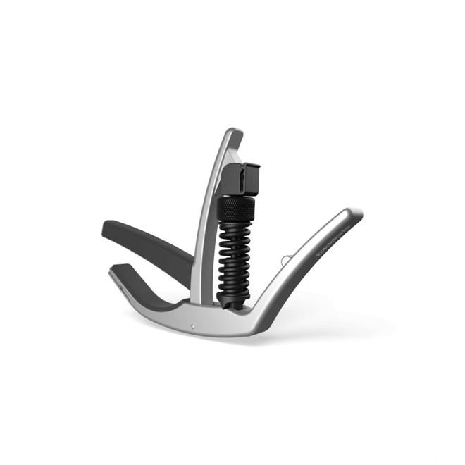 D'Addario Artist Guitar Capo, Silver