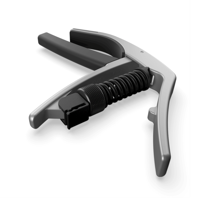 D'Addario Artist Guitar Capo, Silver