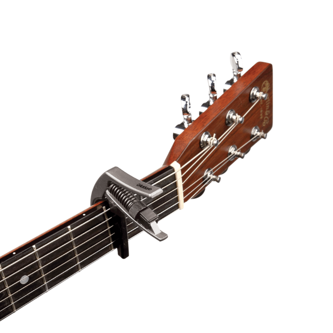 D'Addario Artist Guitar Capo, Silver