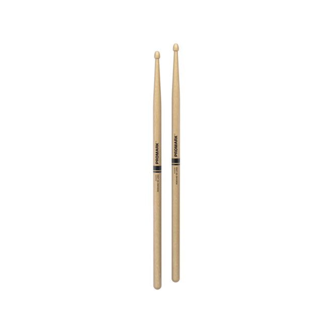 Promark Rebound Hickory Drumsticks, Acorn Wood Tip, 5B Long