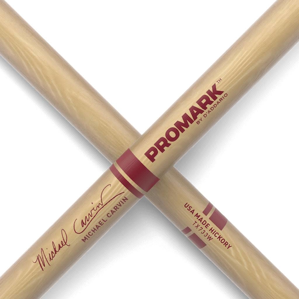 D'Addario - Promark - Drumsticks - Set - Hickory 5Bx Jason Bittner Nylon  Tip Drumstick - TX5BXN
