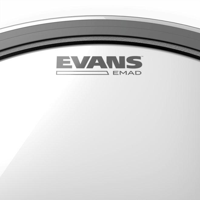 EVANS 22" EMAD Clear Bass Drum Batter Head