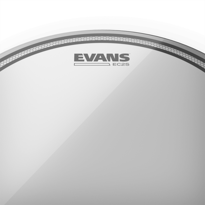 EVANS 10" EC2S Clear Drumhead