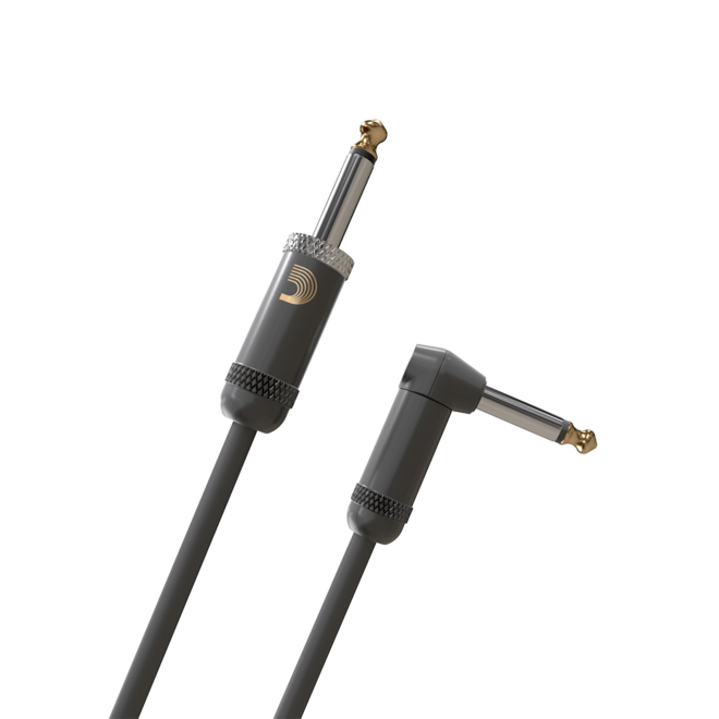 D'Addario American Stage Instrument Cable, Right-Angle, 20'