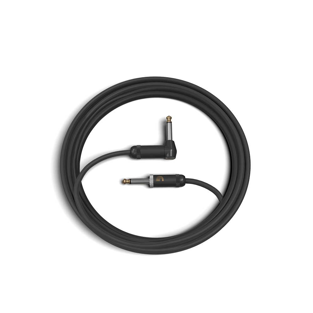 D'Addario American Stage Instrument Cable, Right-Angle, 20'