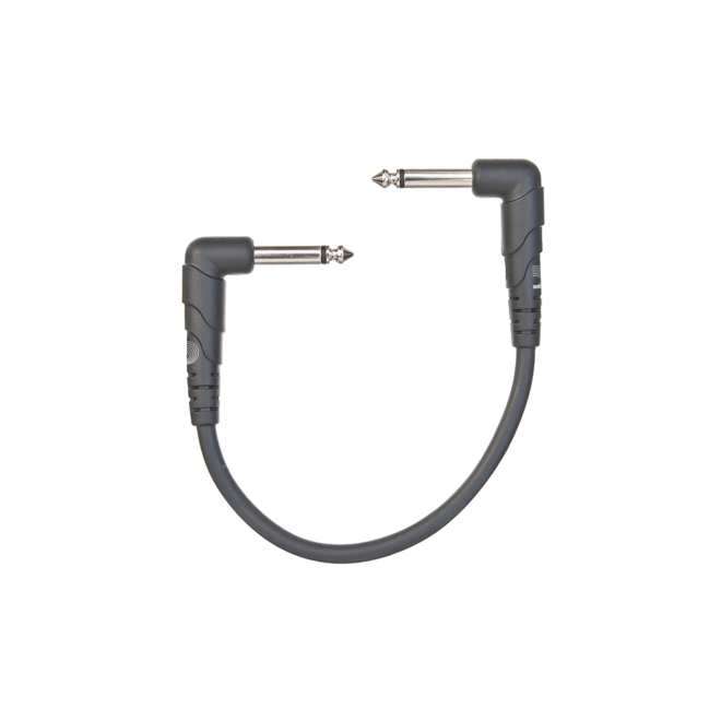 D'Addario 6" Right-Angle Patch Cable (Bulk)