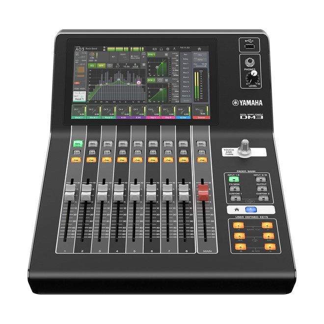 Yamaha DM3 22-Channel Digital Mixing Console w/Dante