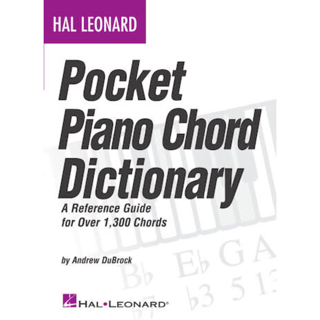 Hal Leonard Pocket Piano Chord Dictionary