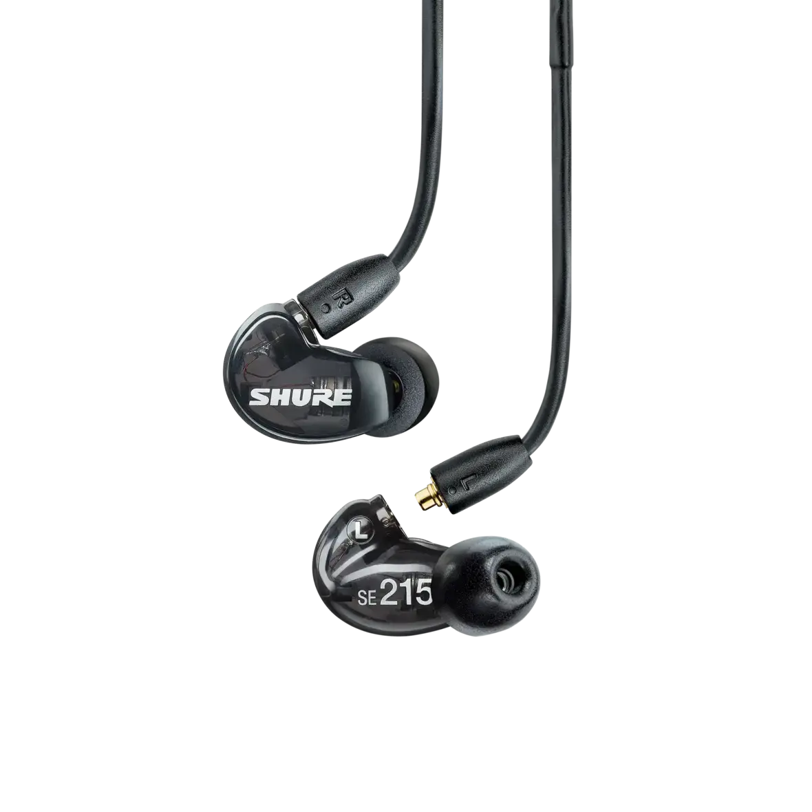 SHURE SE215ブラック Shure SE215 Dynamic MicroDriver Earphones Black | Guitar Center