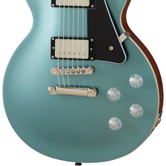 Epiphone Les Paul Modern Electric Guitar, Faded Pelham Blue