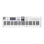 Arturia KeyLab Essential 49 mk3 Universal MIDI Keyboard Controller, White
