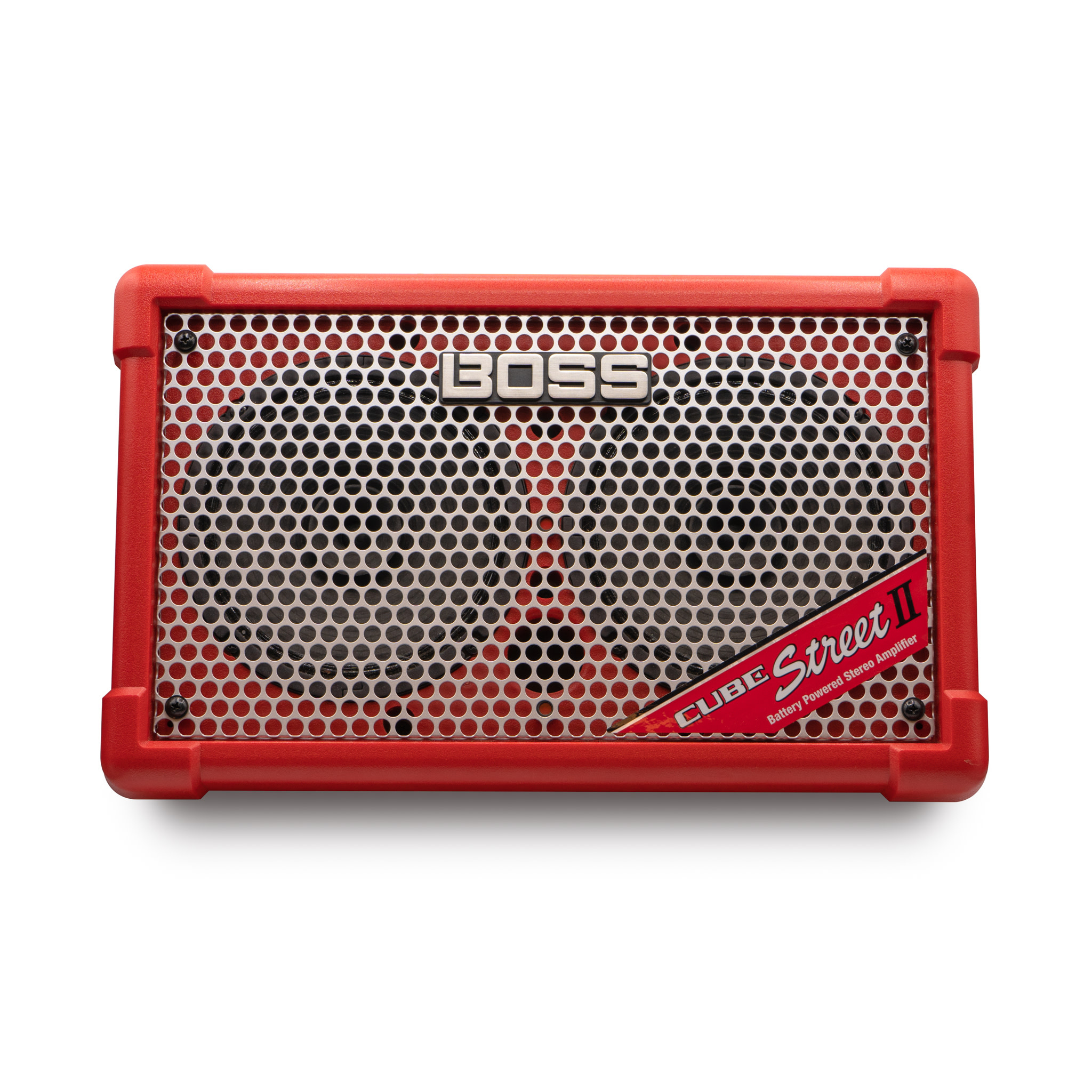 Boss Cube Street II Amplifier, w/Bluetooth Adaptor, Red - Janzen