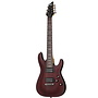 Schecter Omen-7 Electric Guitar, 7-String, Walnut Satin