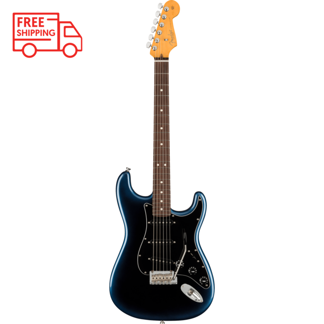 Fender American Professional II Stratocaster, Rosewood Fingerboard, Dark Night, w/Deluxe Molded Case