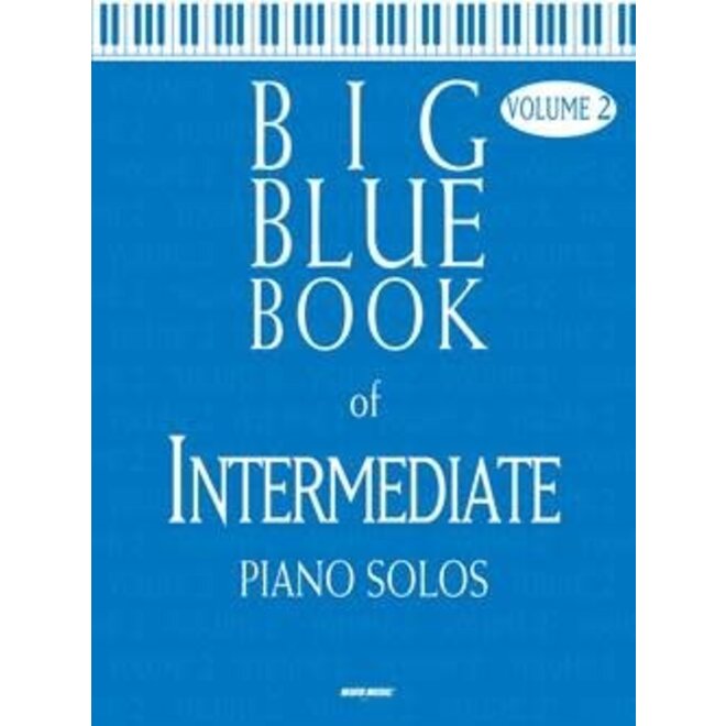 Word Music Big Blue Book of Intermediate Piano Solos (Volume 2)