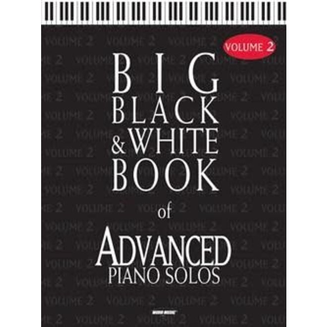 Word Music Big Black & White Book of Advanced Piano Solos (Volume 2)