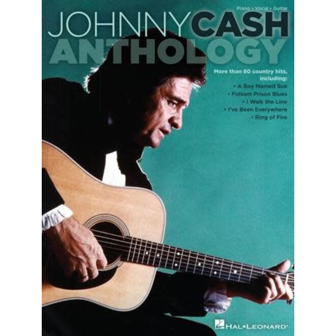 Hal Leonard Johnny Cash Anthology, Piano/Vocal/Guitar Songbook