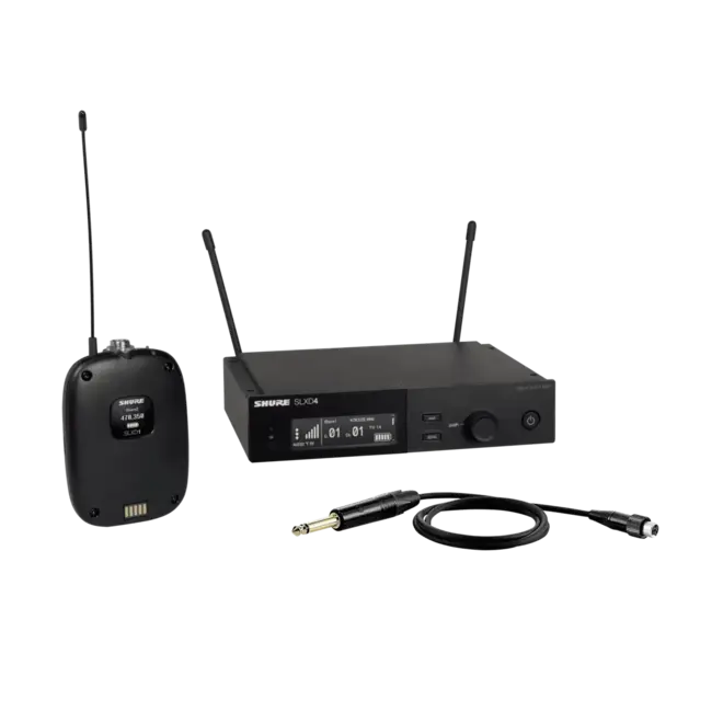 Shure SLXD14 Wireless System, w/Instrument Cable (G58)