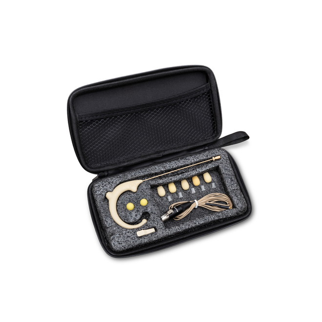 Mogan Standard Omni Earset Microphone, Beige, Shure