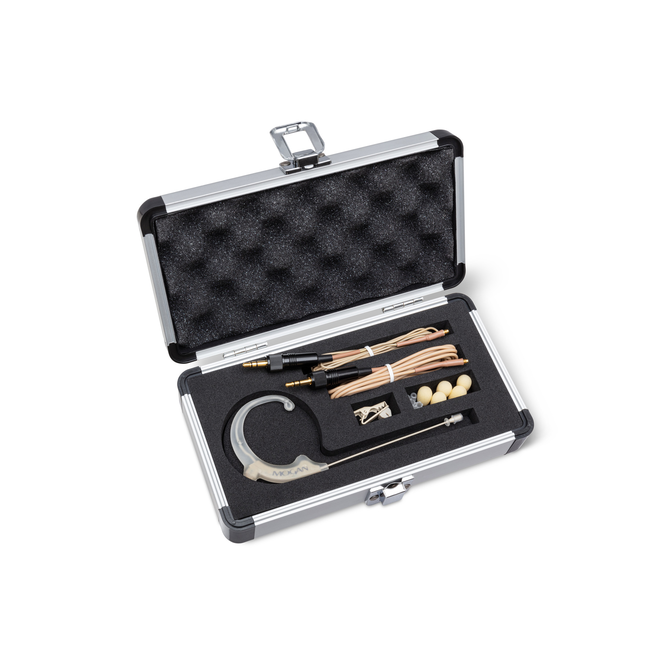 Mogan Elite Ice Omni Earset Microphone, Beige, Sennheiser