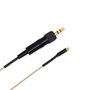 Mogan 1.2mm Replacement Cable for Sennheiser Beltpacks, Beige