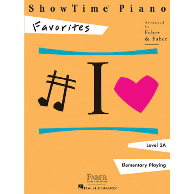 Faber ShowTime Piano, Level 2A, Favorites