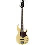Yamaha BBP34II BB Pro Series Bass Guitar, 4-String, Vintage White, w/Hardshell Case