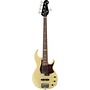 Yamaha BBP35II BB Pro Series Bass Guitar, 5-String, Vintage White, w/Hardshell Case