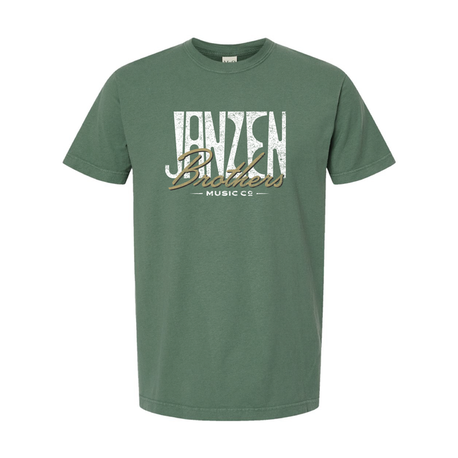 JB Music Co. Vintage T Shirt, Green
