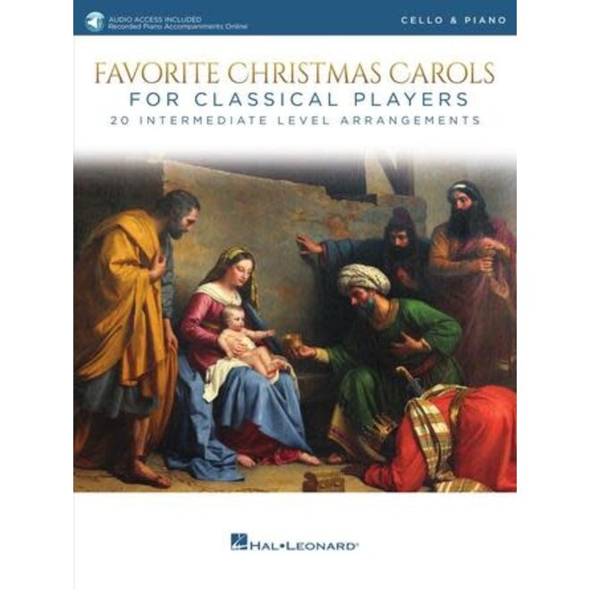 Hal Leonard Favorite Christmas Carols for Classical Players, Cello & Piano