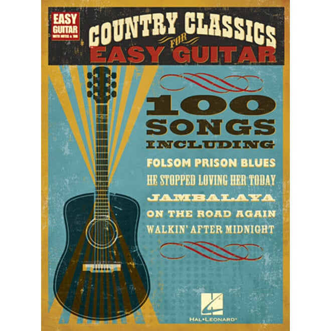 Hal Leonard Country Classics for Easy Guitar