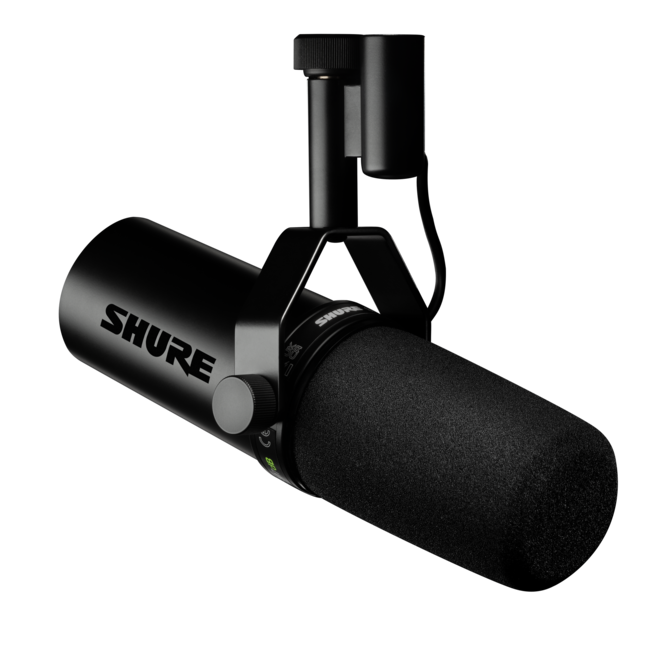 Shure SM7dB Cardioid Dynamic Vocal Microphone w/Built-in Preamp