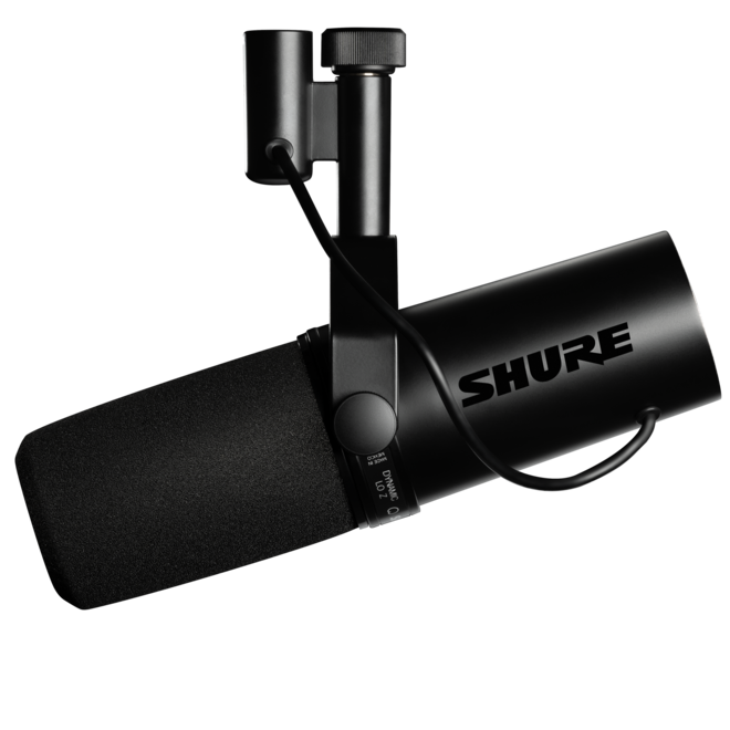 Shure SM7dB Cardioid Dynamic Vocal Microphone w/Built-in Preamp