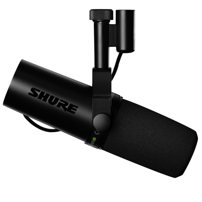 Shure SM7dB Cardioid Dynamic Vocal Microphone w/Built-in Preamp
