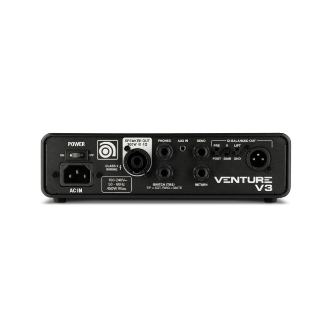 Ampeg Venture V3 300W Compact Bass Head