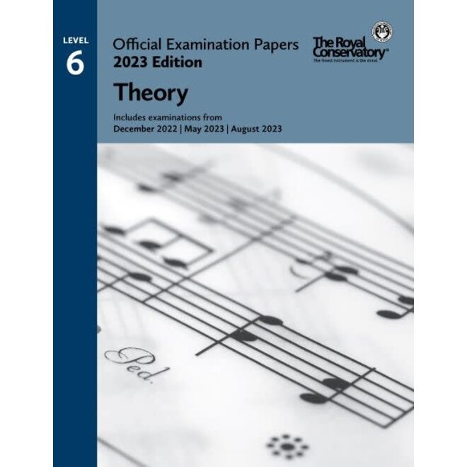 RCM 2023 Examination Papers, Level 6 Theory