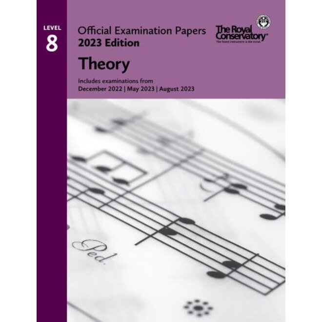 RCM 2023 Examination Papers, Level 8 Theory