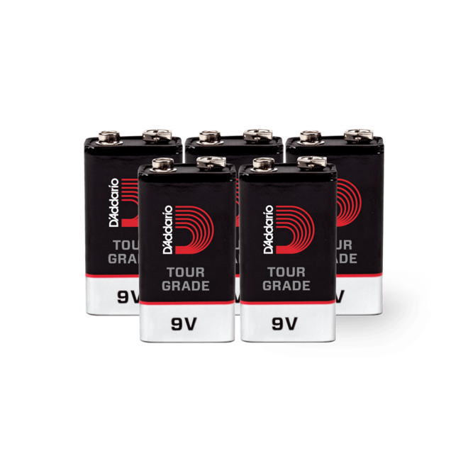 D'Addario 9V Battery (5 Pack)